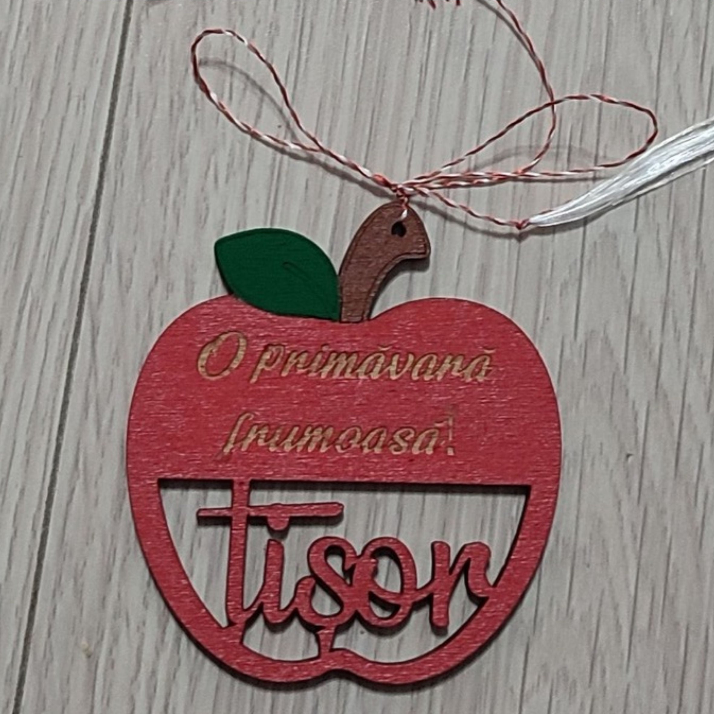 🍎 "Măr"țisor din lemn