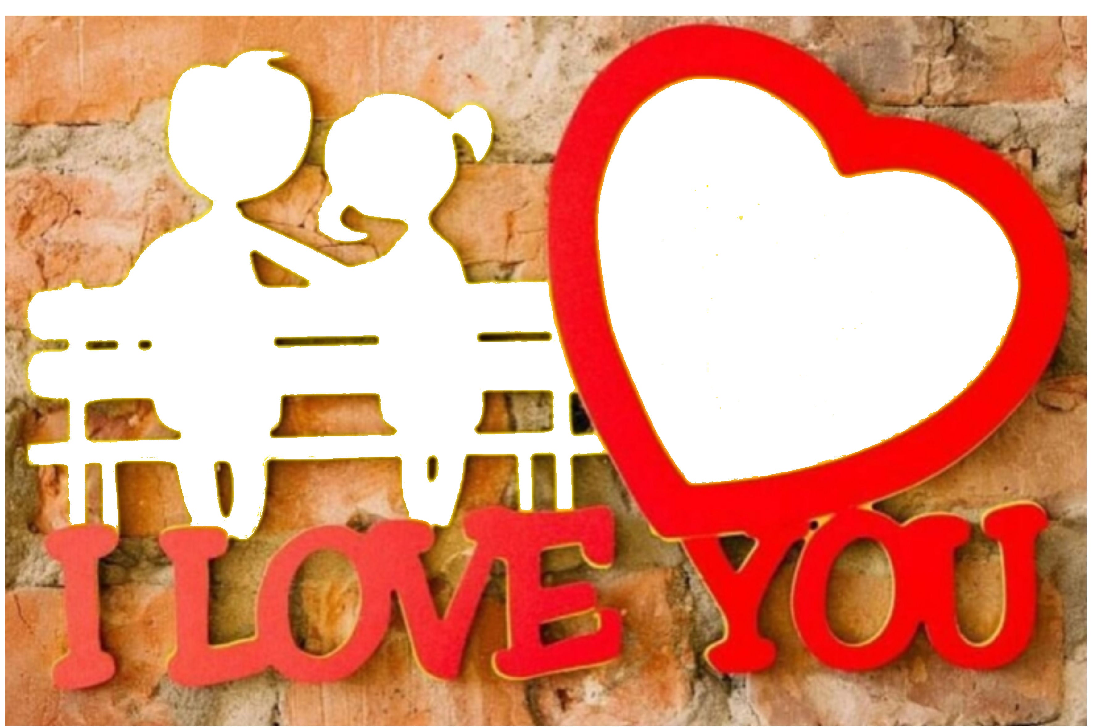 Rama foto 2 indragostiti cu poza