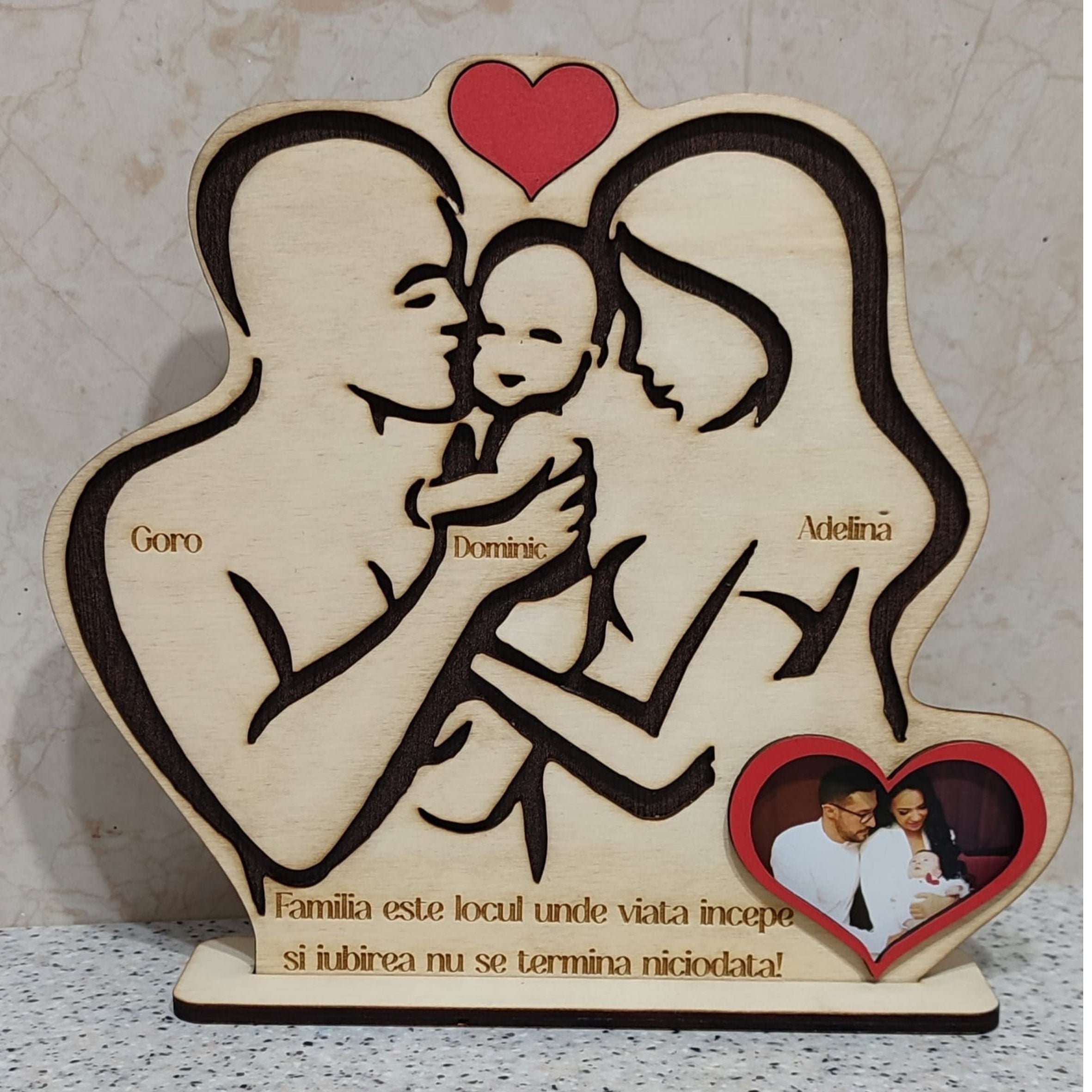 Rama Silueta Familie