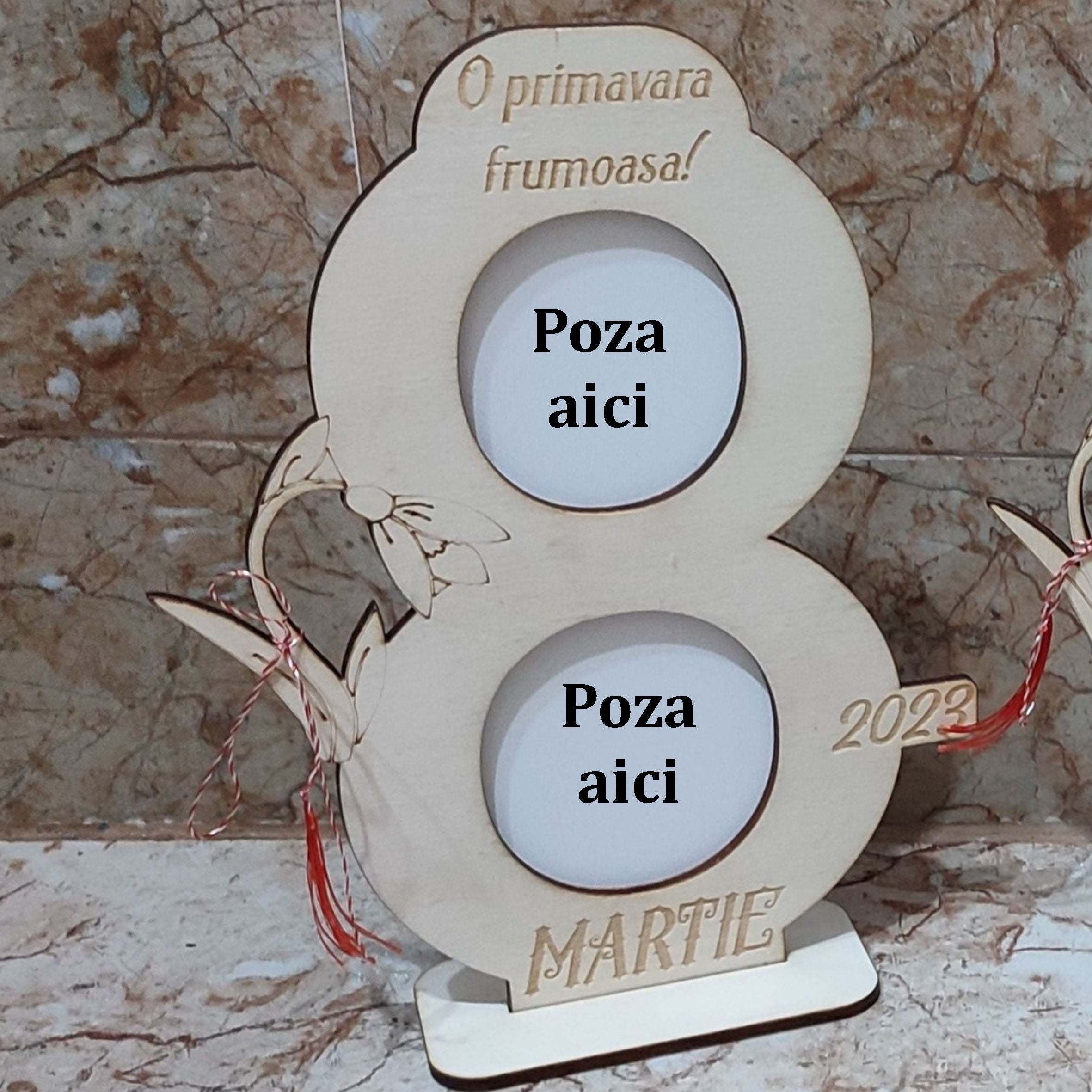 Rama 8 Martie cu 2 poze