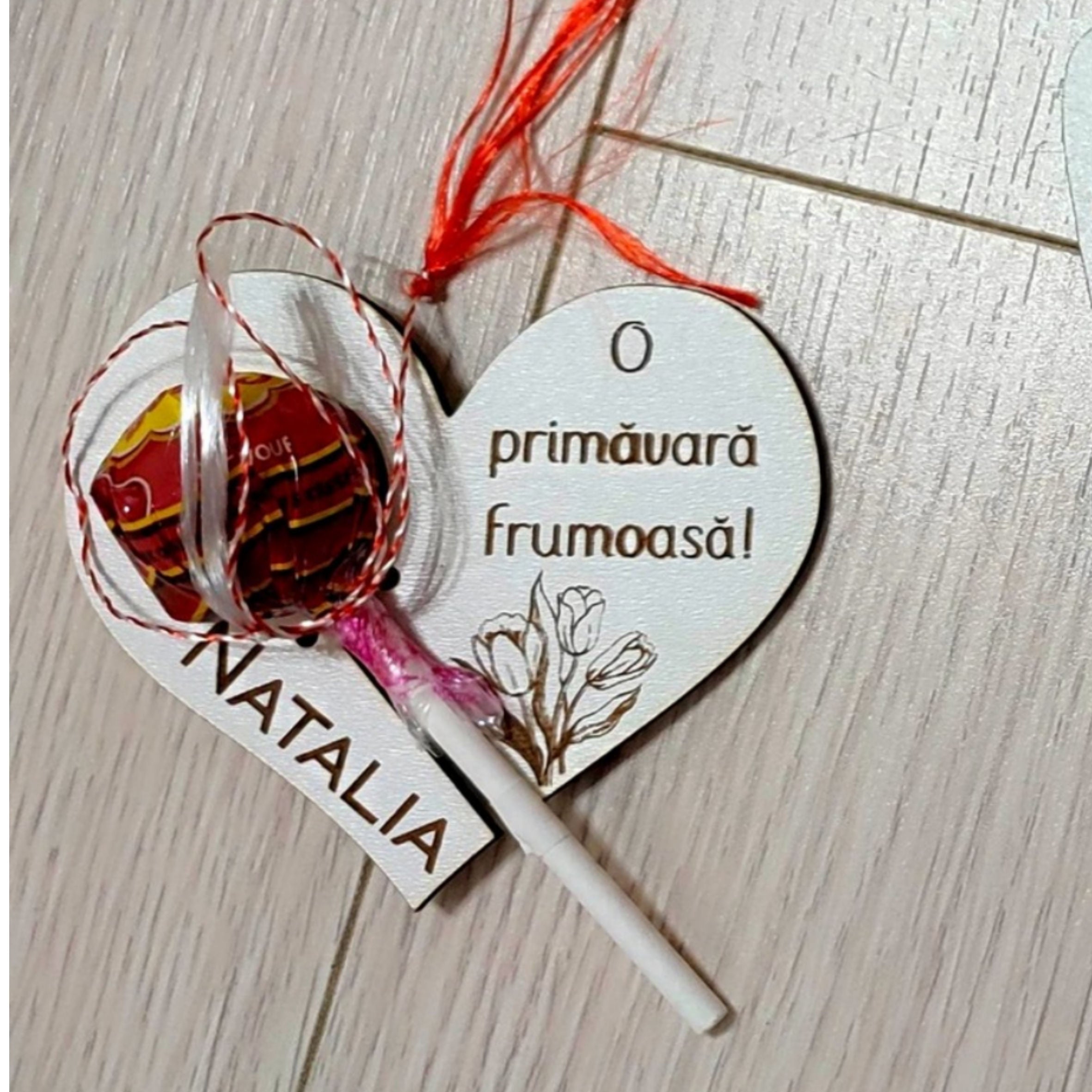 Martisor dulce  - personalizat