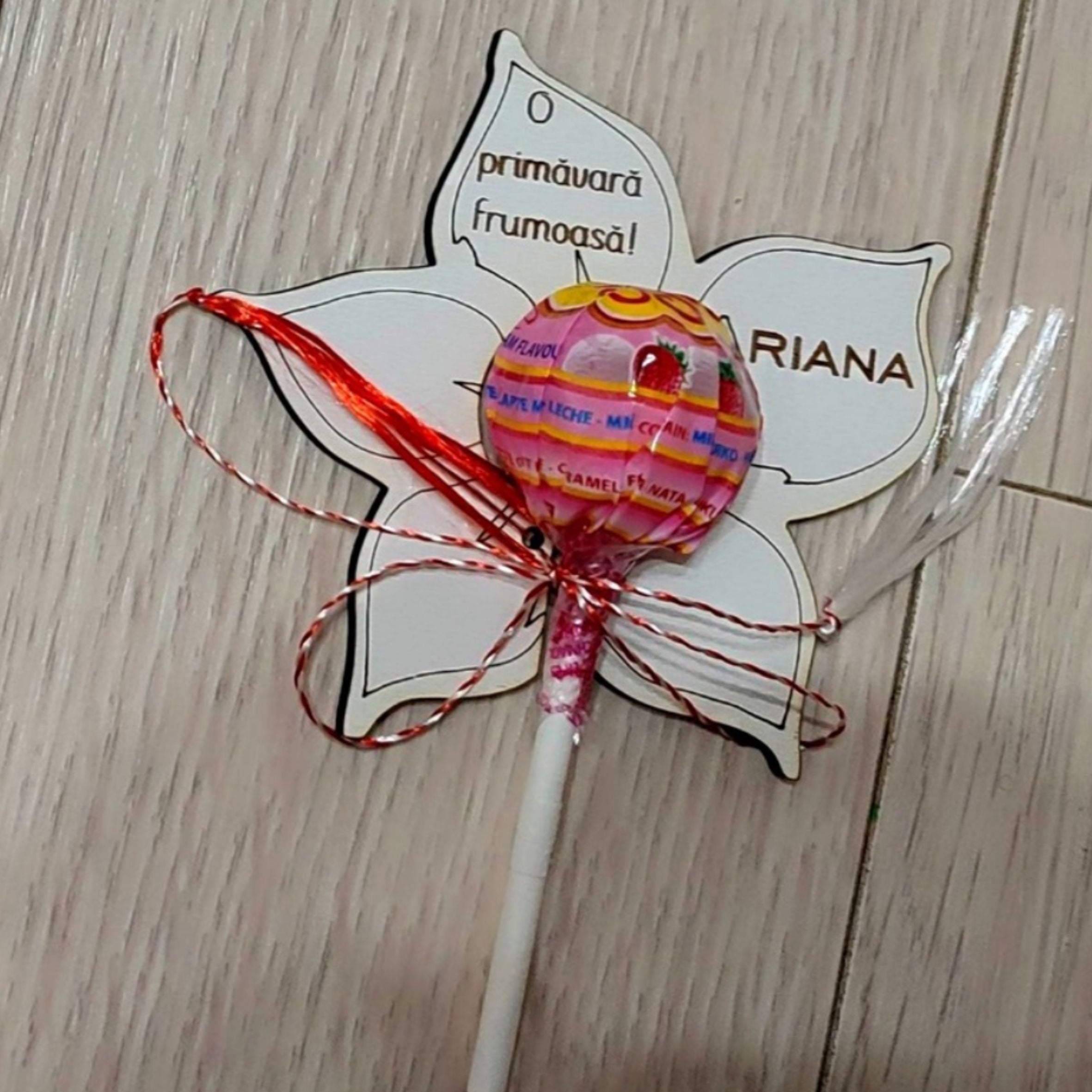 Martisor dulce  - personalizat
