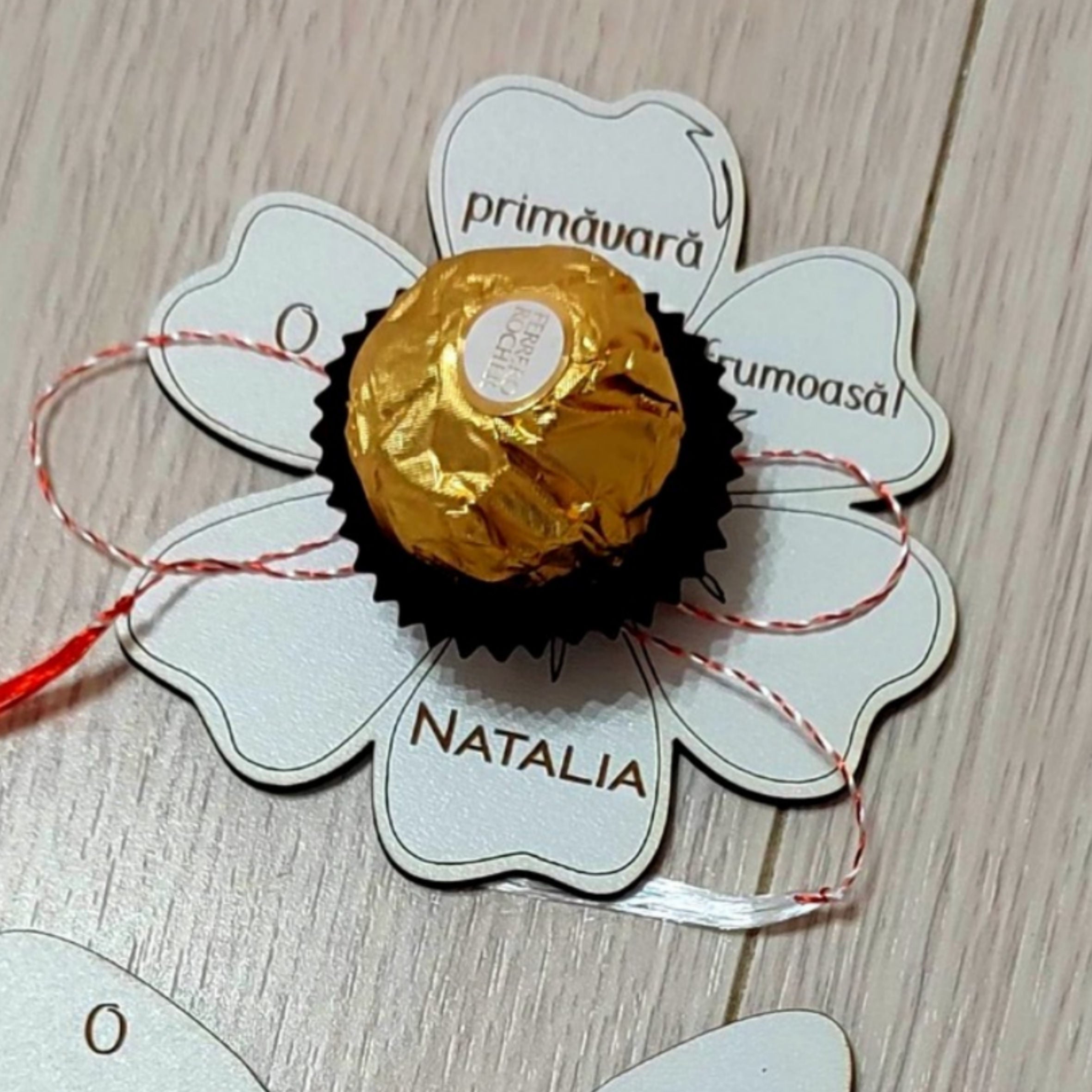 Martisor dulce  - personalizat