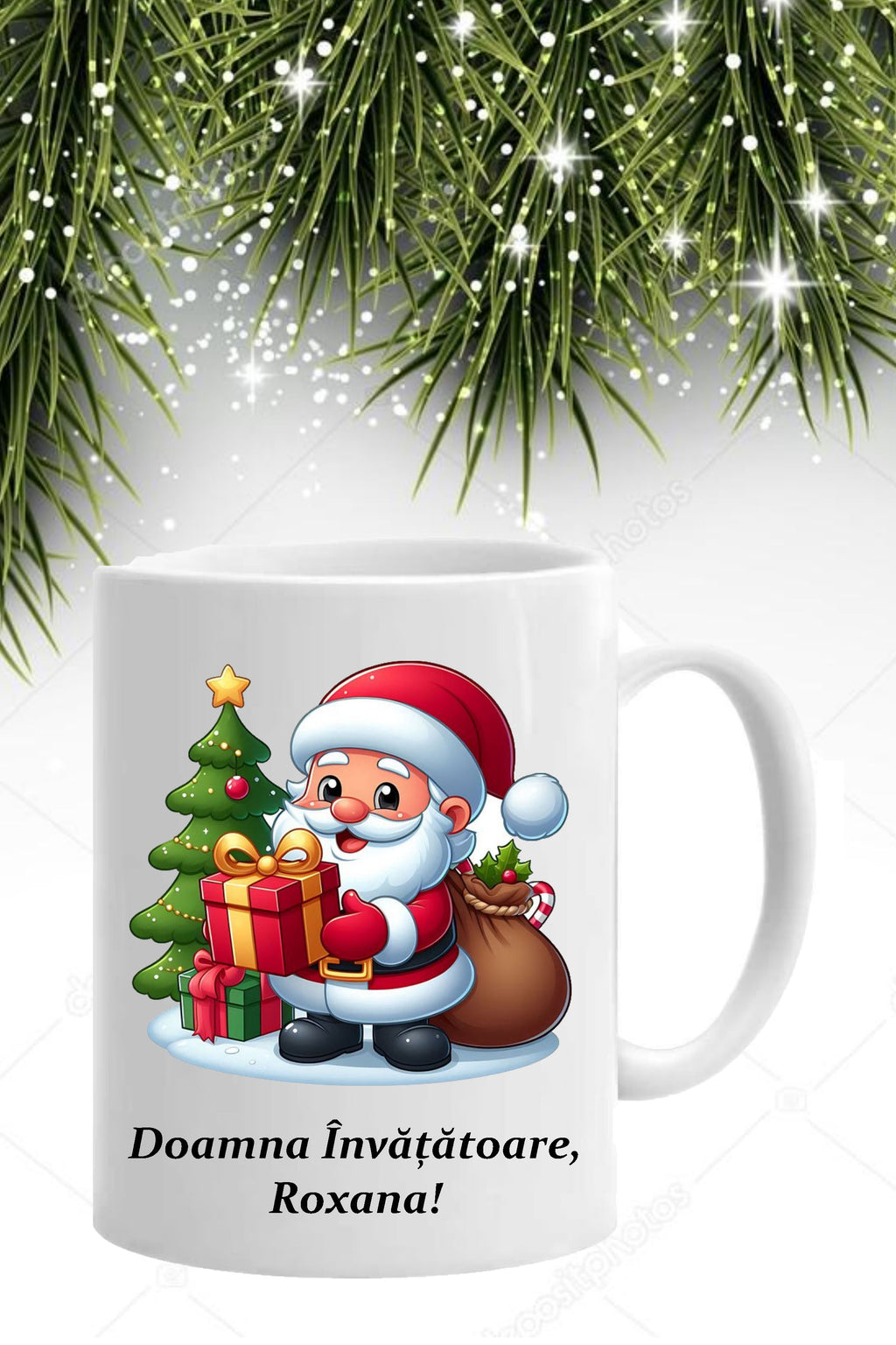 Cană personalizata de Crăciun