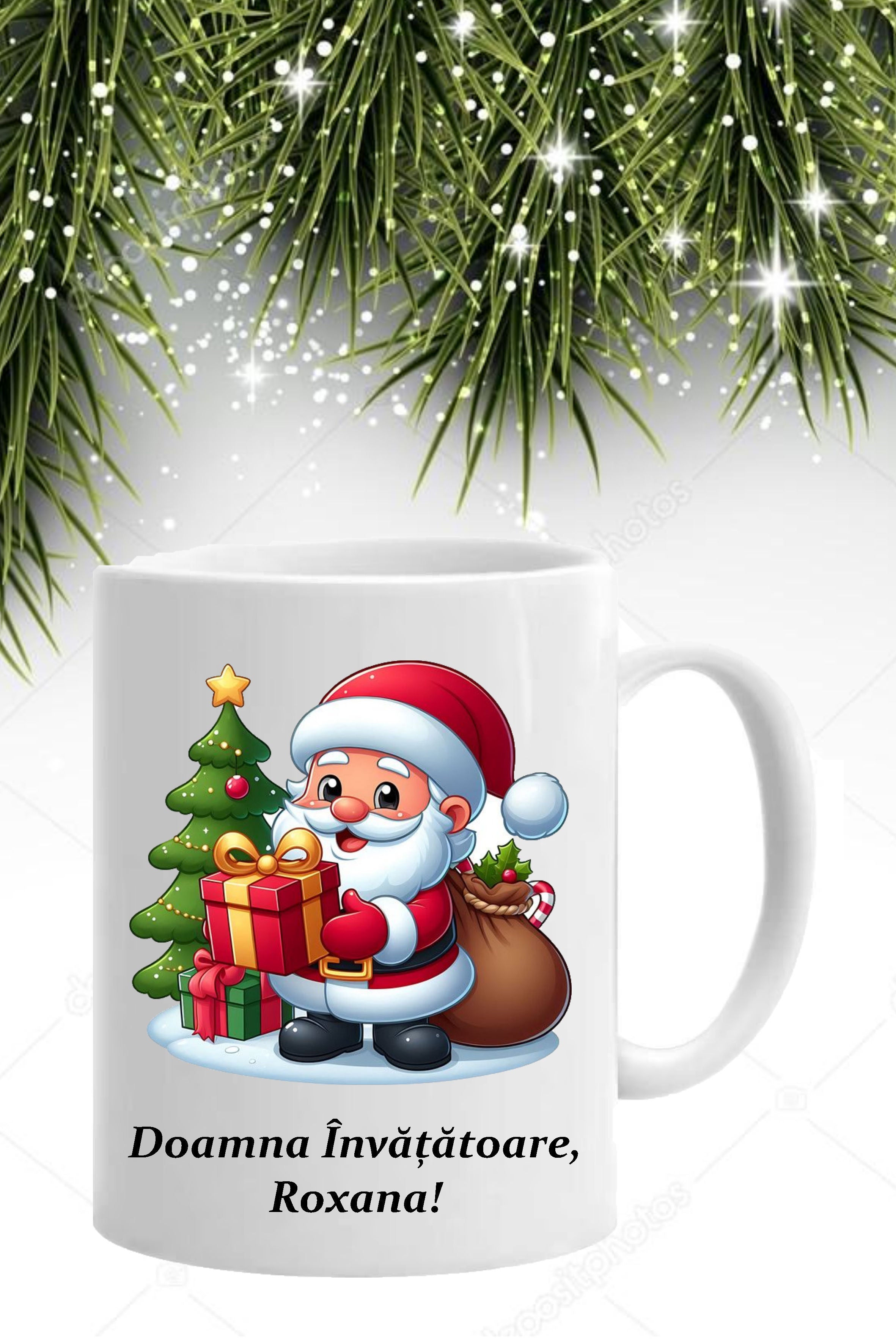 Cană personalizata de Crăciun