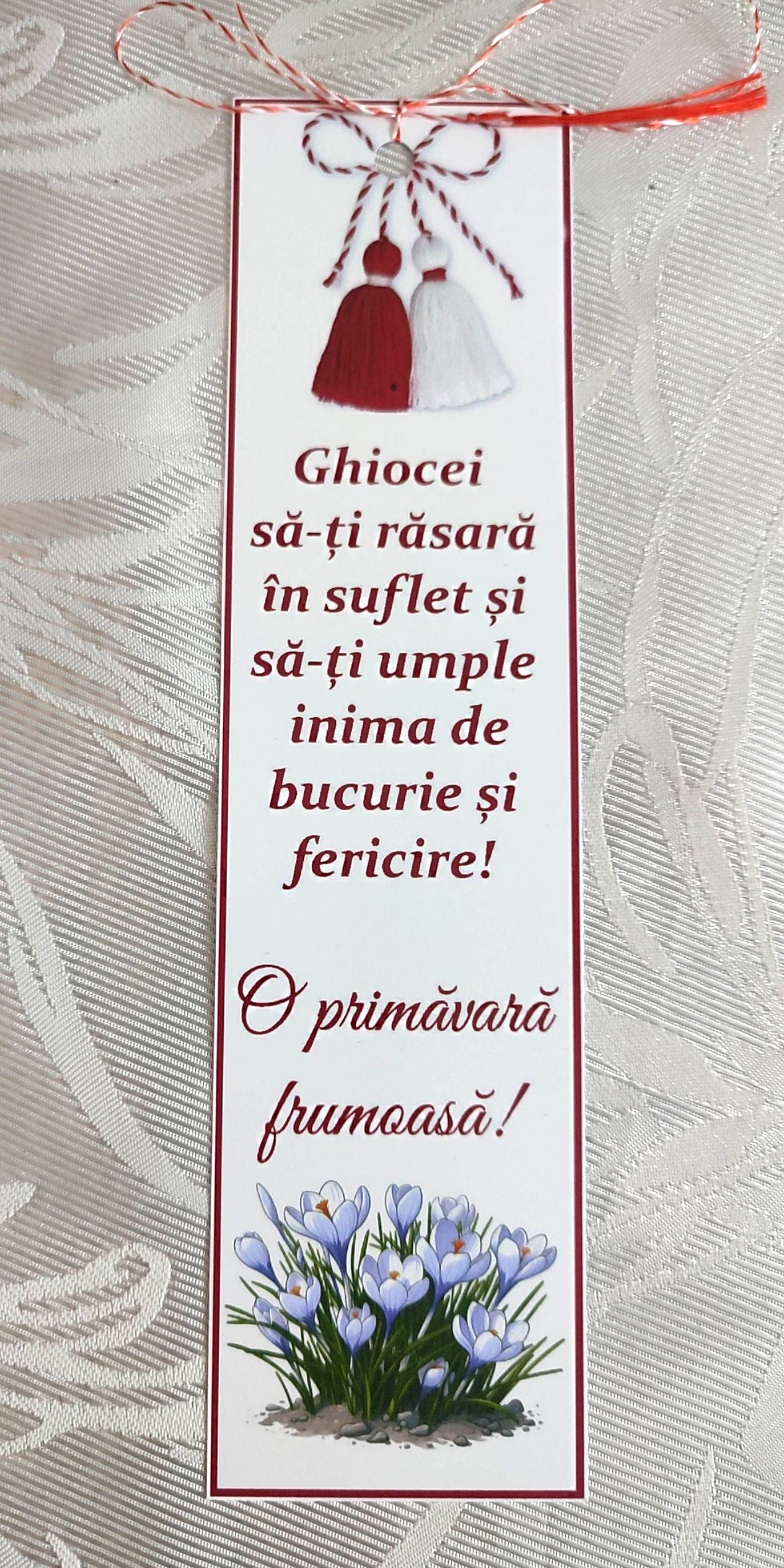 Semn de carte laminat personalizat