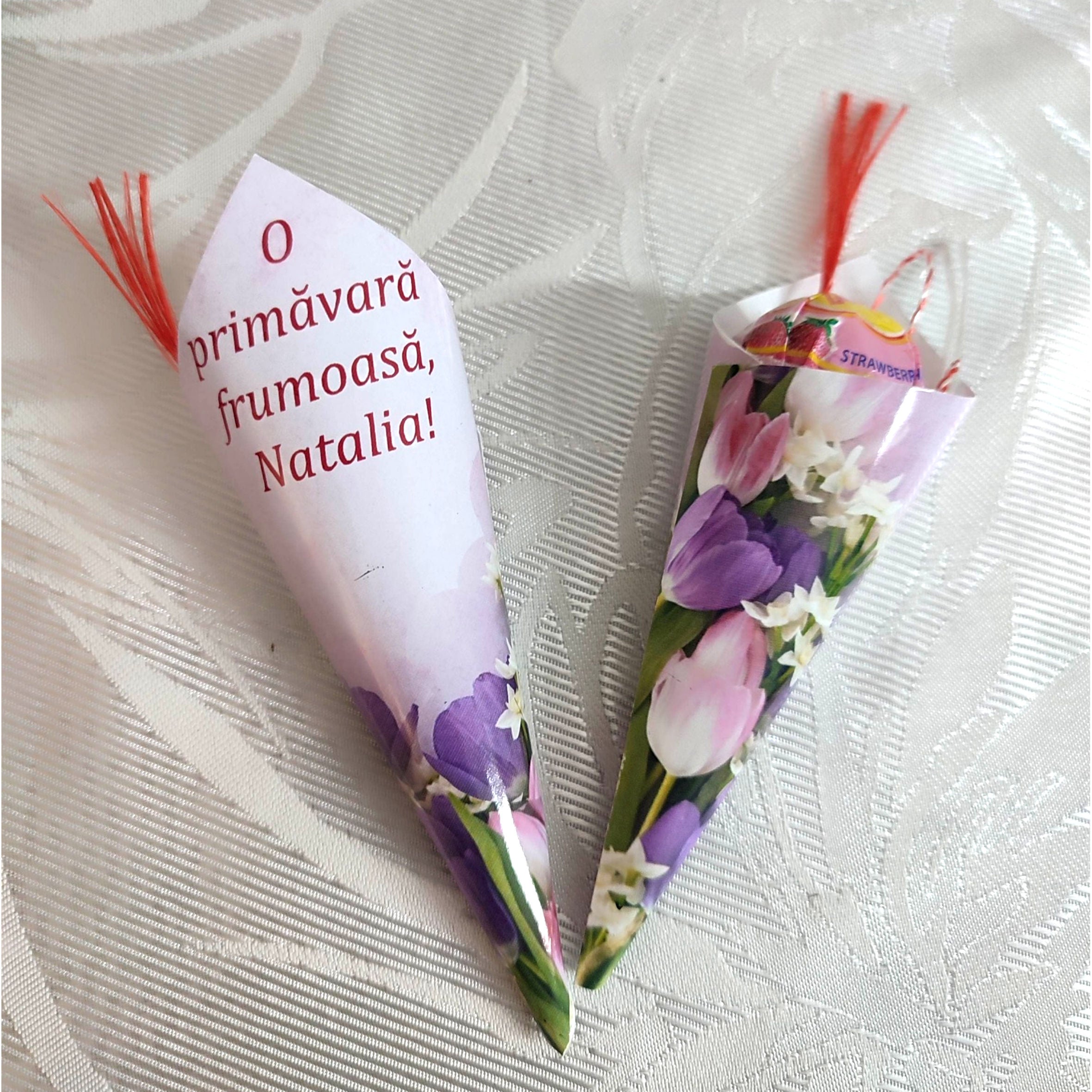 Martisor dulce - Acadea chupa chups