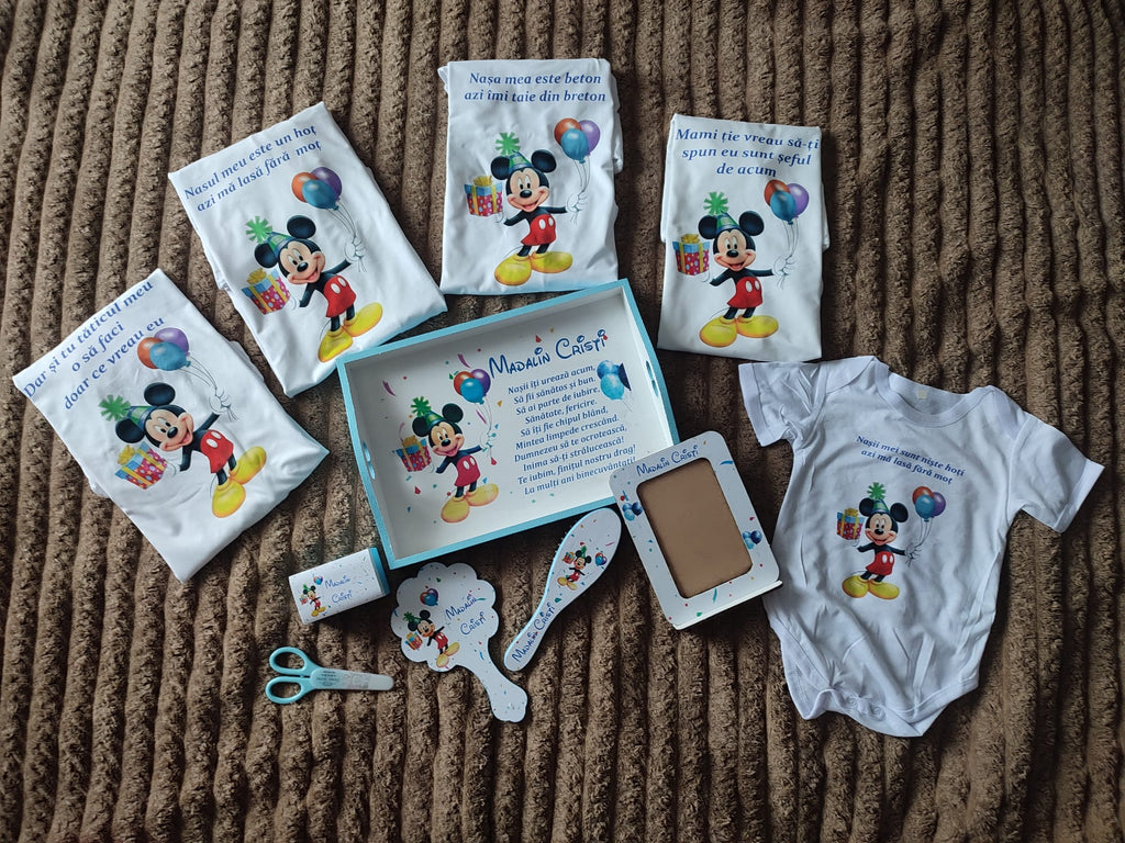 Set taierea motului - Tematica Mickey mouse