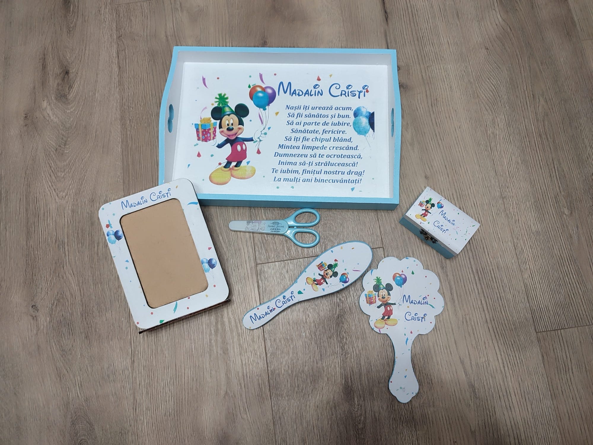 Set taierea motului - Tematica Mickey mouse