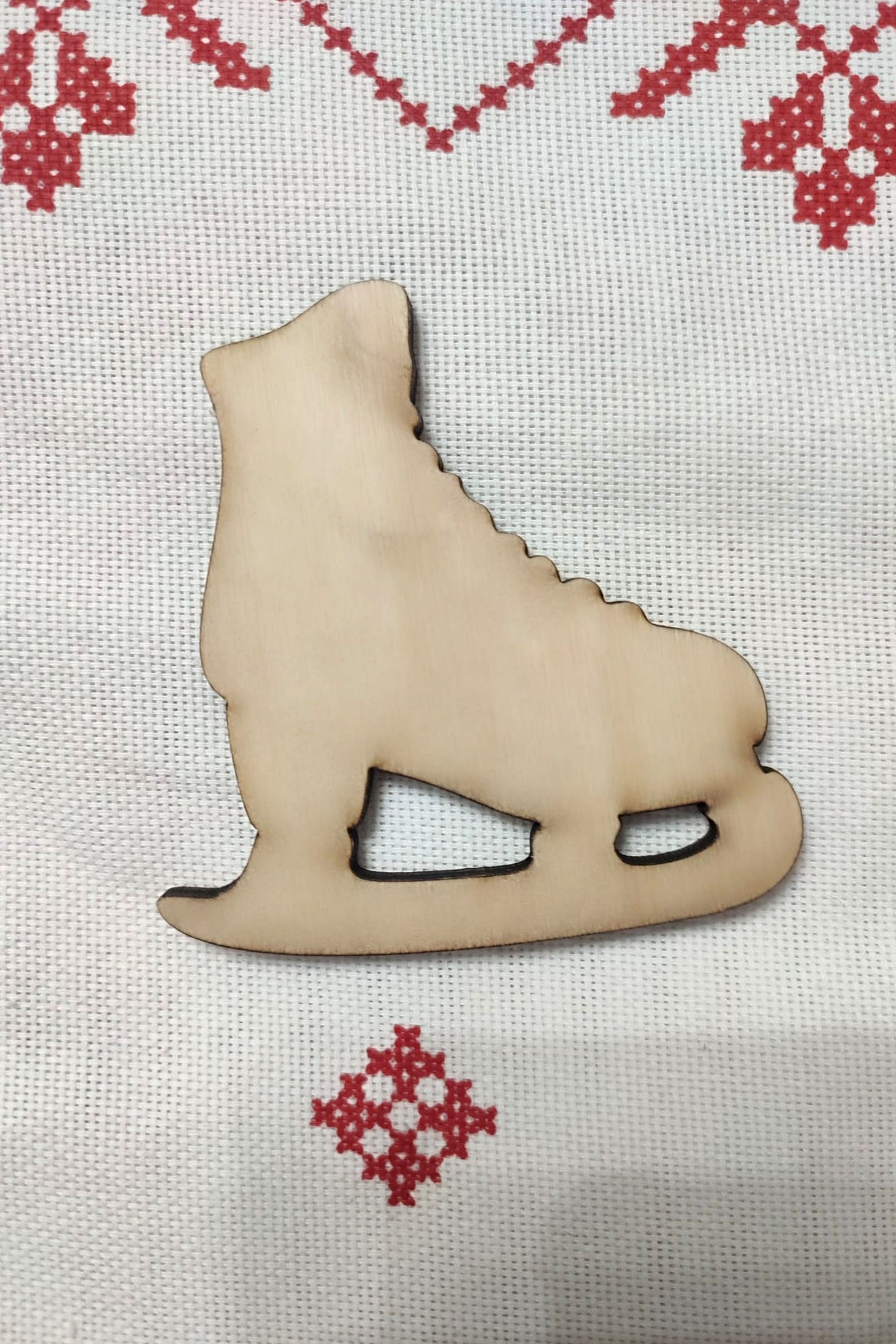 Patina din lemn pentru decorațiuni - Blank decorativ pentru Crăciun și proiecte DIY